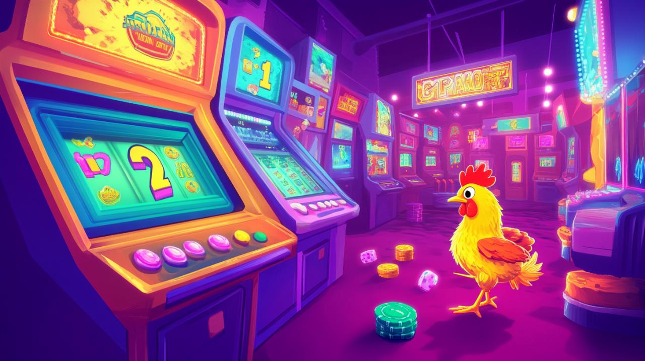 Découvrez le jeu arcade crash avec un poulet courageux et des gains élevés